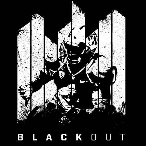 University of Washington Blackout Game T-shirt Design